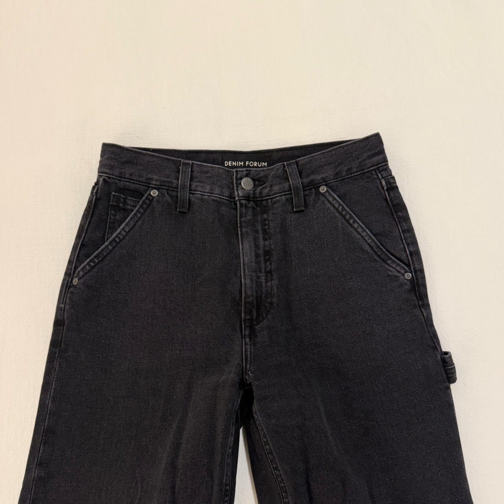 Aritzia Black Flare & Wide Leg Jeans - Picture 4 of 6